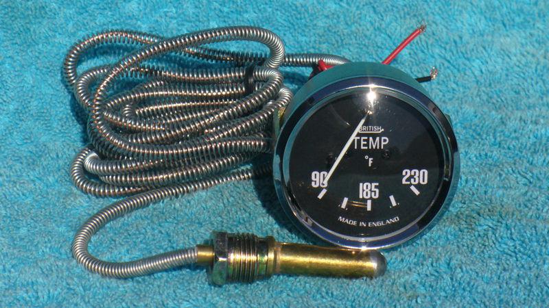Triumph tr2 tr3 water temperature gauge "celsius" or "fahrenheit" (clone)