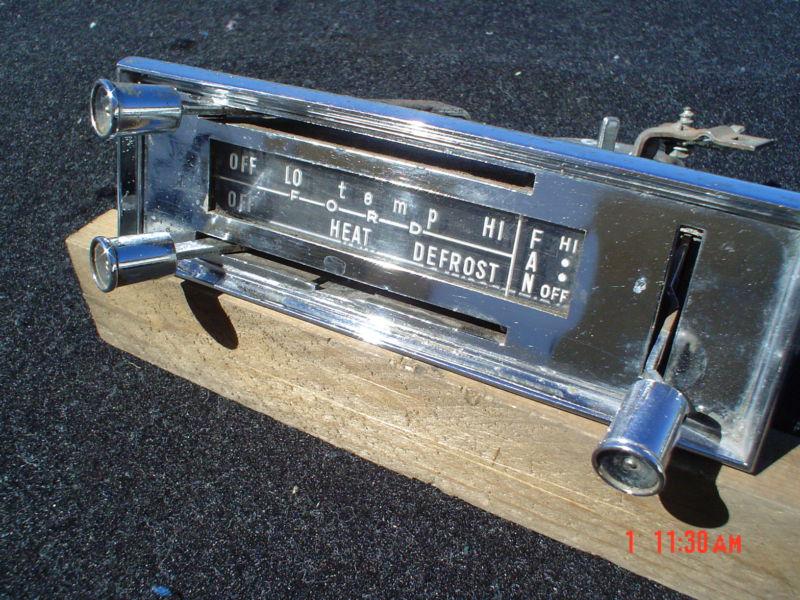 1963 1/2 ford galaxie 500 heater control unit  1963-1964