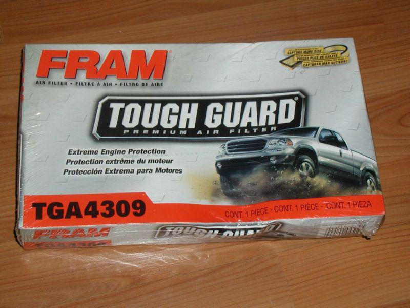 Fram tga4309 tough guard premium air filter new extreme engine protection nr