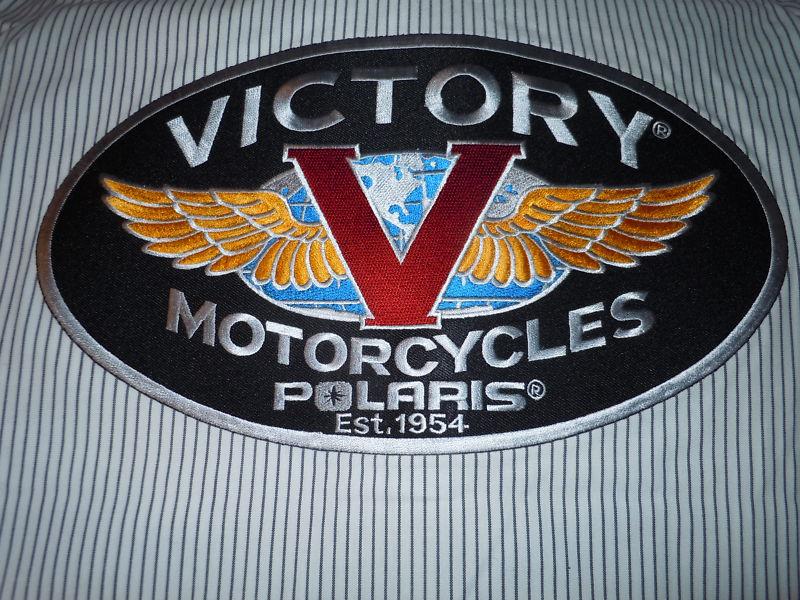 Nwt victory motorcycle pit shirt  biker mechanic shop size s or m