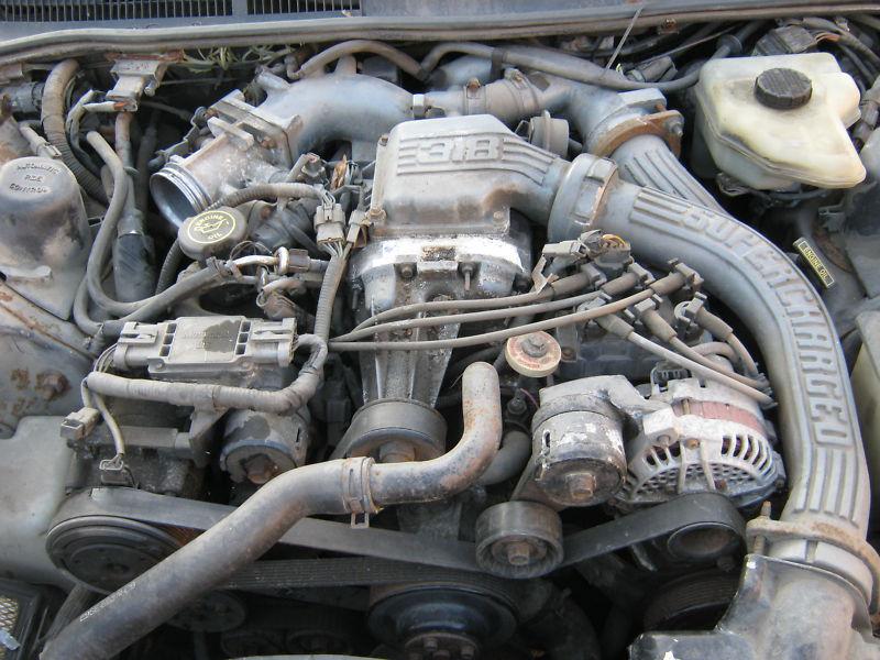 1990 mercury cougar 3.8 supercharged motor engine 