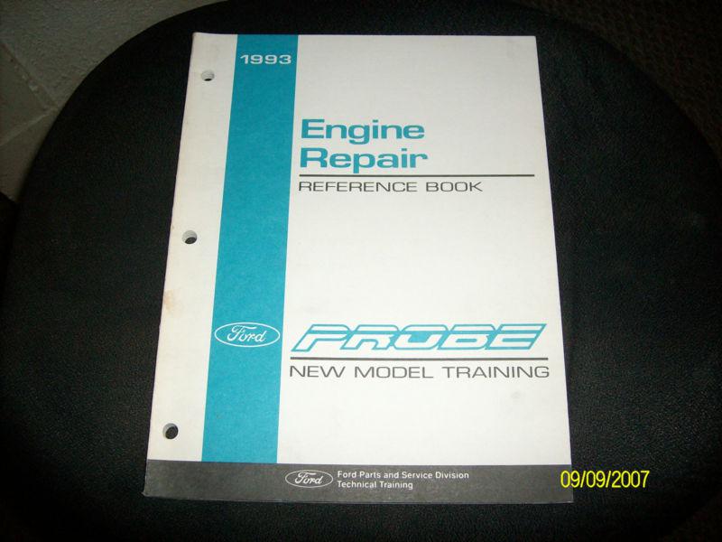 1993 ford probe new model trainer engine repair manual