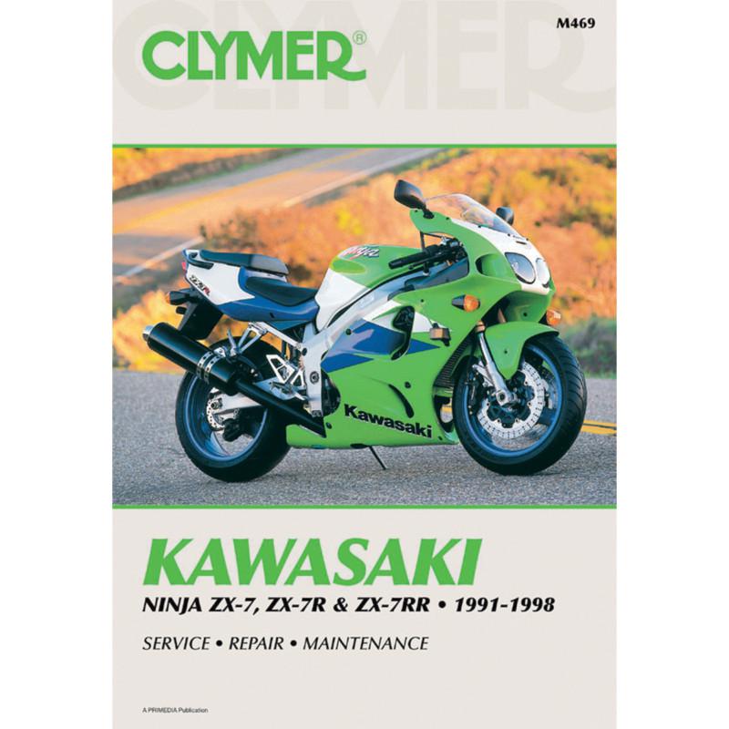 Clymer m469 repair service manual kawasaki zx7, zx7r, zx7rr 1991-1998
