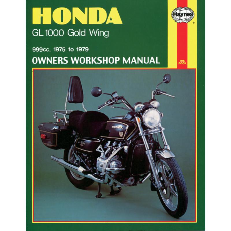 Haynes 309 repair service manual honda gl1000 gold wing 1975-1979