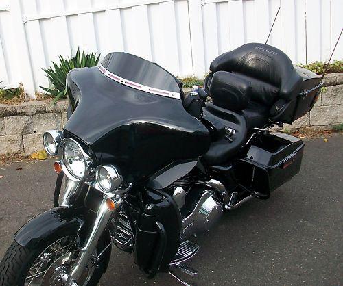 NEW  6" Lancer Style Windshield  fits Harley DavidsonTouring 86-95  Dresser FLH