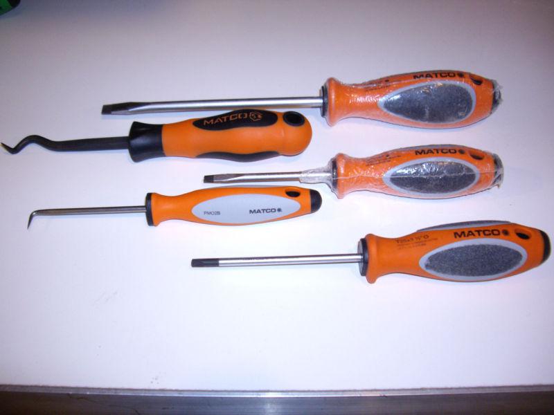 New matco screwdrivers and picks