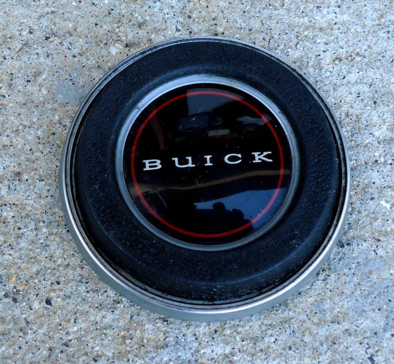 69 - 75 buick skylark gs 3 spoke cushion grip steering  wheel black horn  button
