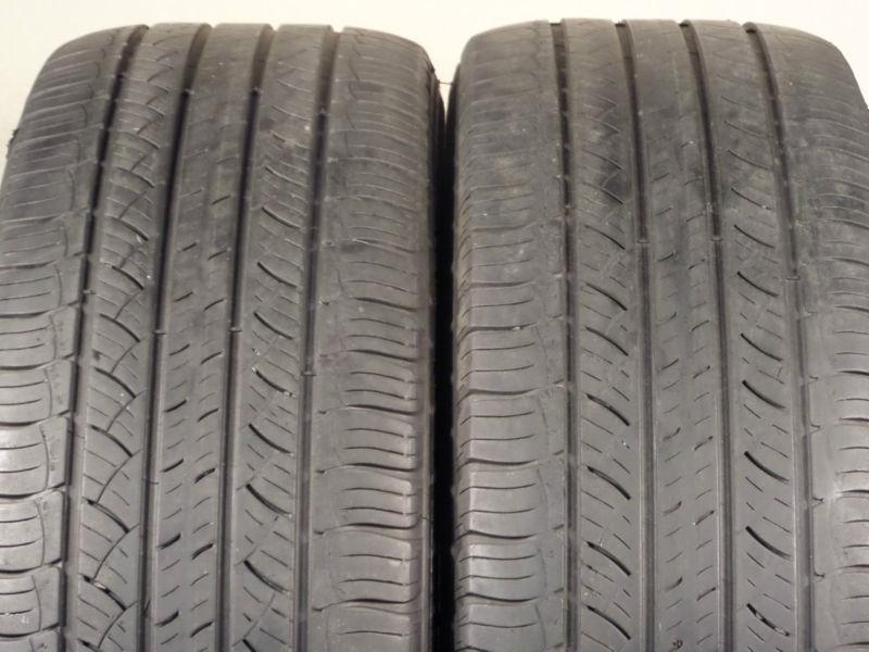 Great pair of 235/55r20 michelin latitude tour hp  235/55/20   used tire 20-1i
