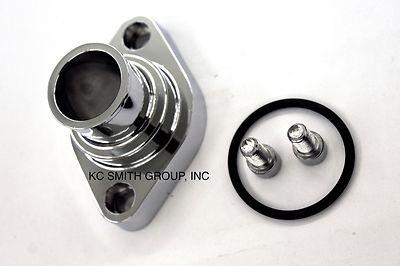 Chevy small block straight water neck + o-ring