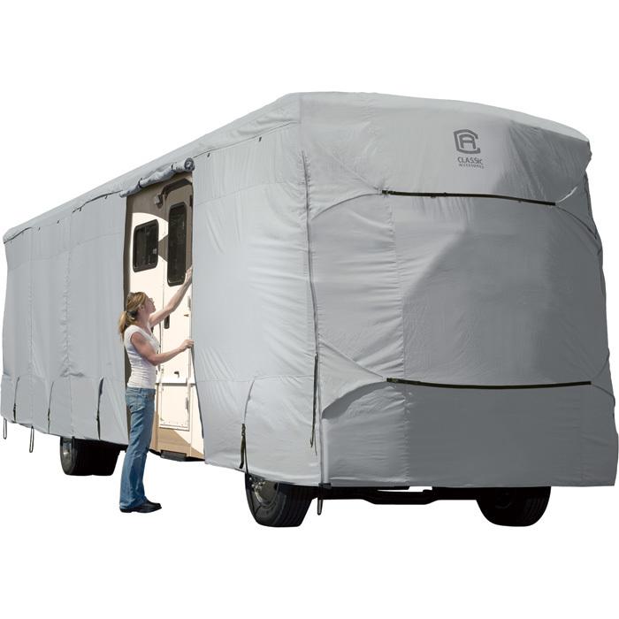 Classic accessories permapro class a rv cover- gray fits 24ft to 28ft rvs