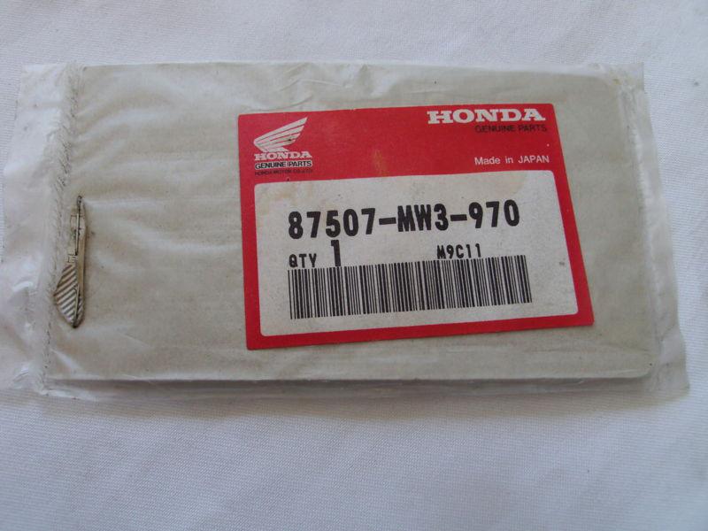 Honda cbr900 vtr1000 87507-mw3-970 label, drive chain