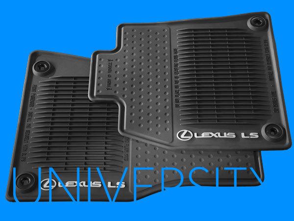 New oem lwb awd 2013 lexus ls460 4-pc floor all-weather mat set, ls600h hybrid