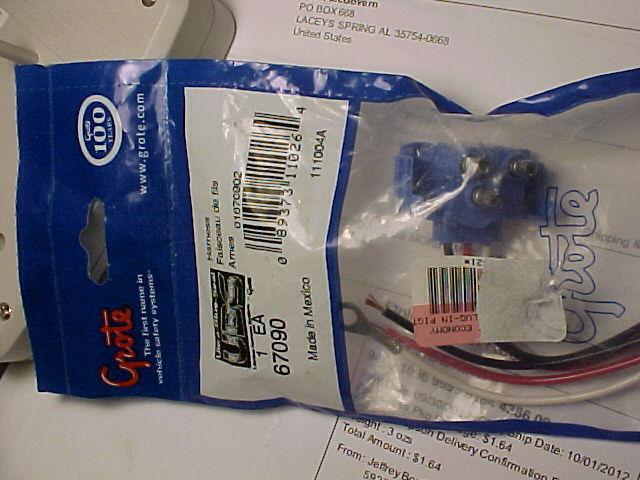 Grote wire harness 67090 ubs system 01-6709-02 adapter trailer