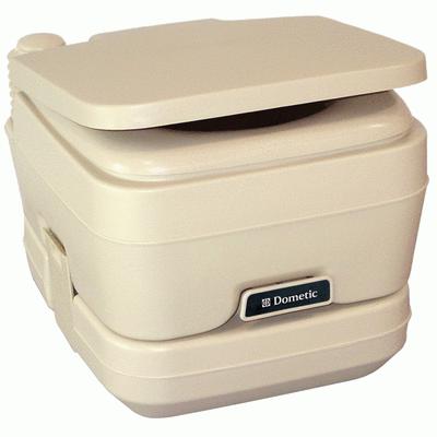 Dometic - 964 msd portable toilet 2.5 gallon parchment #311196402