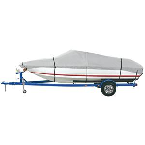 Dallas manufacturing co. heavy duty polyester boat cover b - 14-16' v-hull, ru