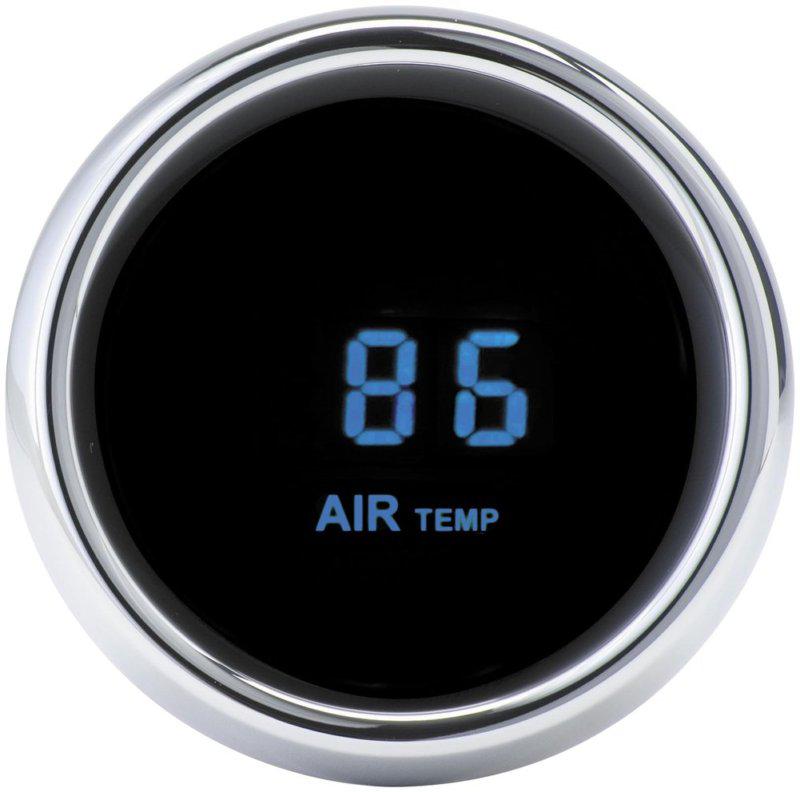 Dakota digital mcl-3000 series air temp gauge chrome blue for h-d flh flt 96-14