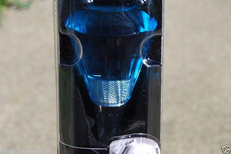 Blue diamond crystal shift shifter gear knob easy install more detail inside