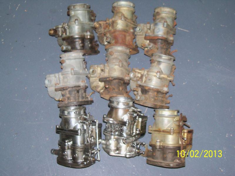 Ford flathead stromberg 97,48 carburetors  (nice)
