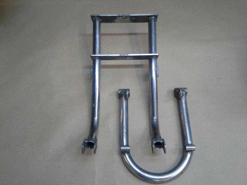 Steen’s taco style reproduction trail tamer mini bike forks leading link!