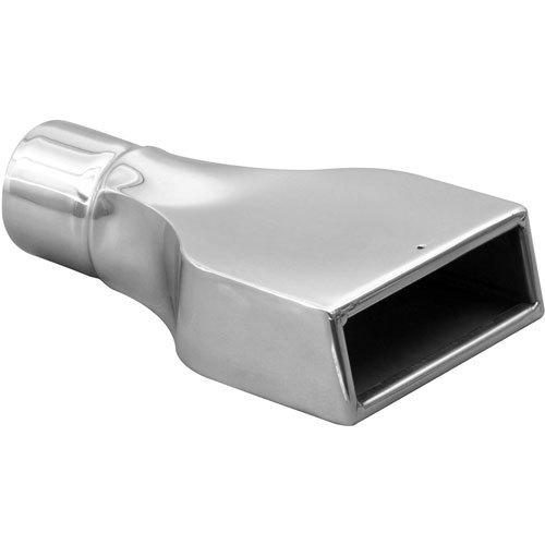 Cherry bomb ict114ns stainless exhaust tip clamp on rolled edge flat