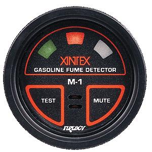 Brand new - xintex m-1-r 2" gasoline fume detector w/ plug-in sensor - m-1-r