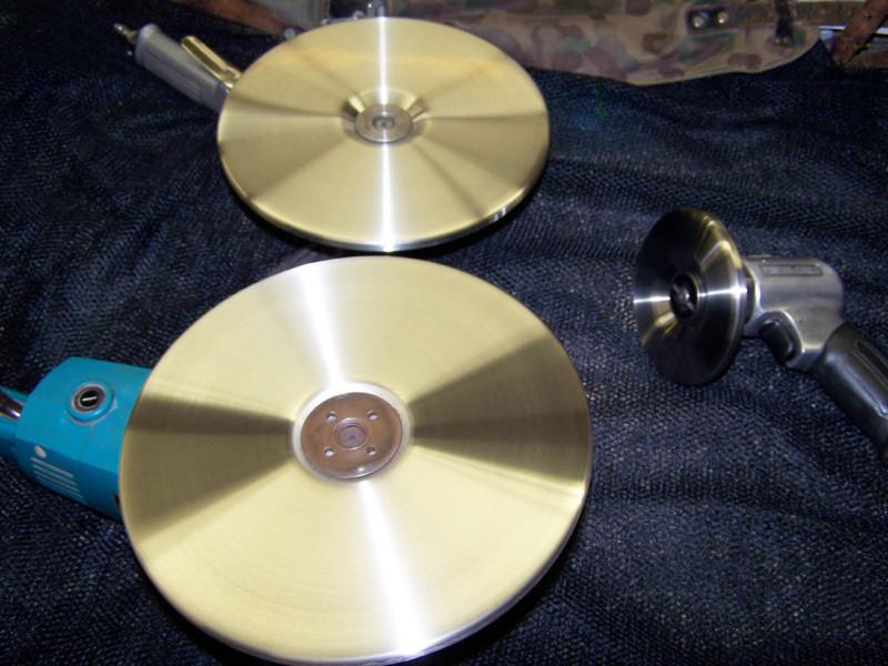 4 1/2" & 9" shrinking disc combo english wheel planishing hammer