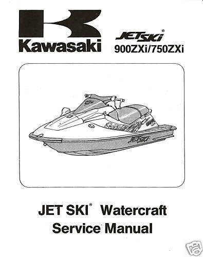 1995 - 2004 kawasaki jet ski 750 zxi 1100 zxi service repair manual