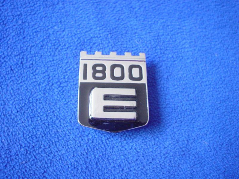 Volvo 1800 volvo 1800e rear emblem