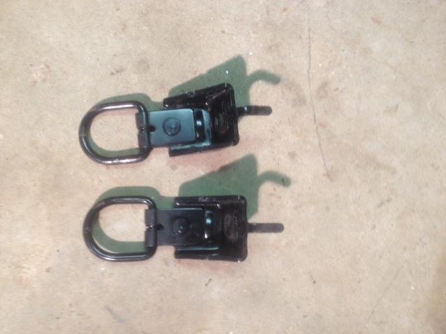 Explorer mountaineer cargo tie down hooks latches set of two