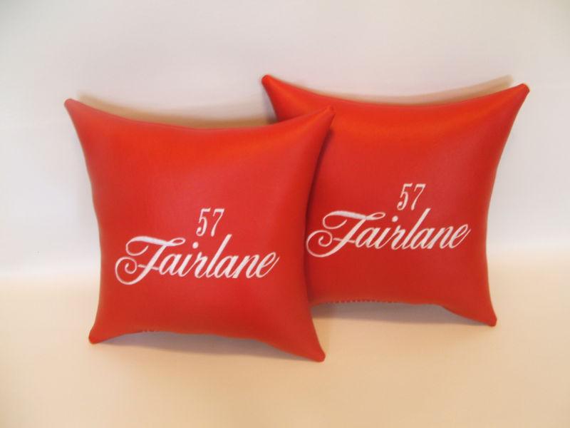 Fairlane custom made pillow set to match your paint great christmas gift!!