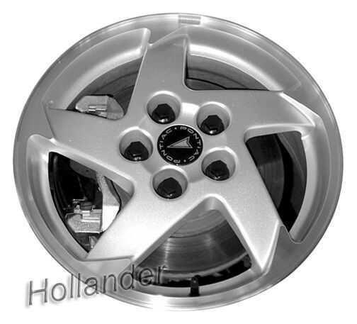 04 05 06 grand prix wheel 16x6-1/2 alum 5 spoke silver opt qd1 325489