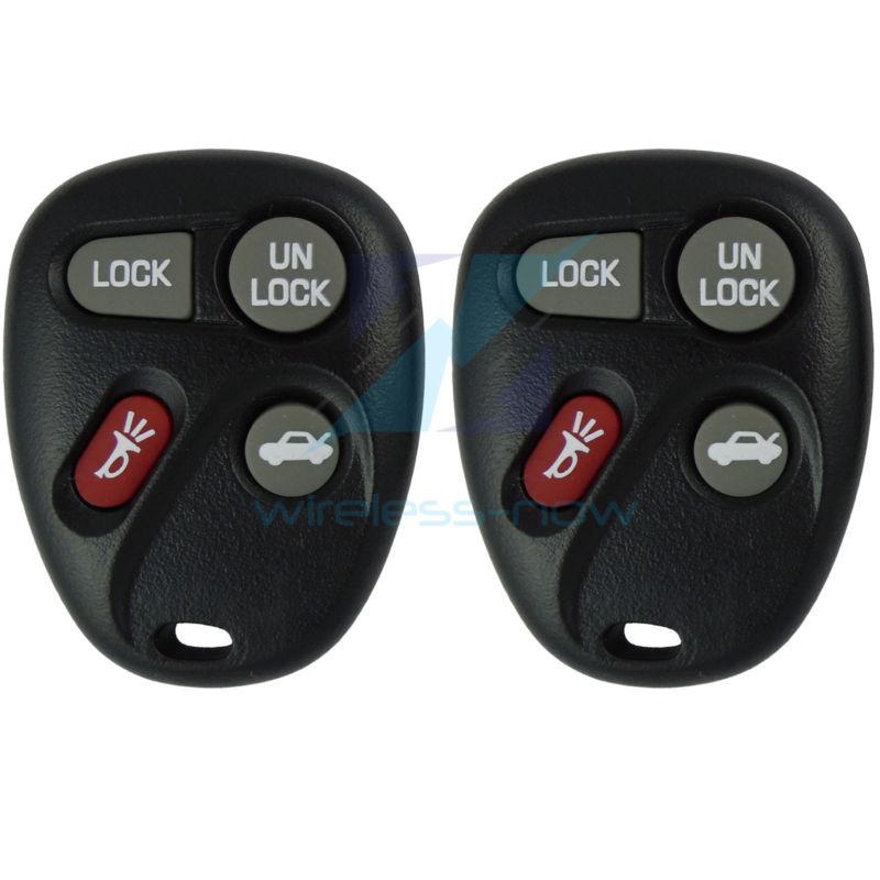 2 new replacement keyless entry remote key fob transmitter clicker unlock lock
