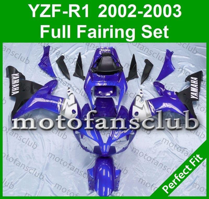 Fit yamaha yzf r1 02 03 yzfr1 2002 2003 1000 fairing bodywork plastics #01 c