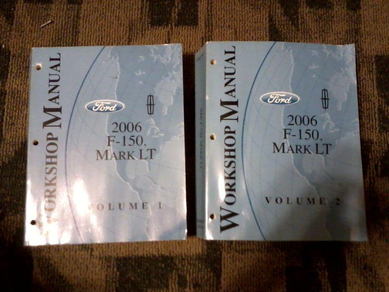 2006 ford f-150 f150 mark lt factory workshop service manuals