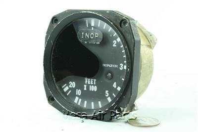 (rrs) bonzer altimeter p/n 122-0005-00