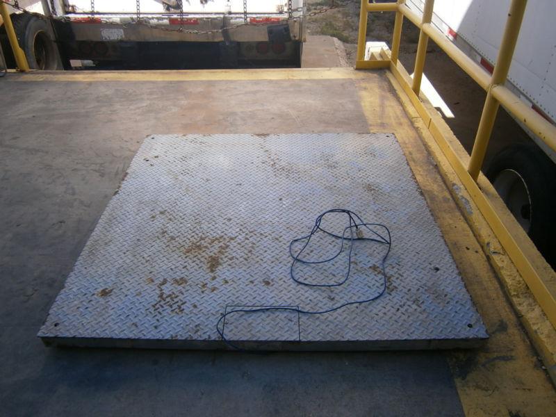 Salter brecknell pegasus digital floor scale #dcsb 6060-10 up to 10,000 lbs.