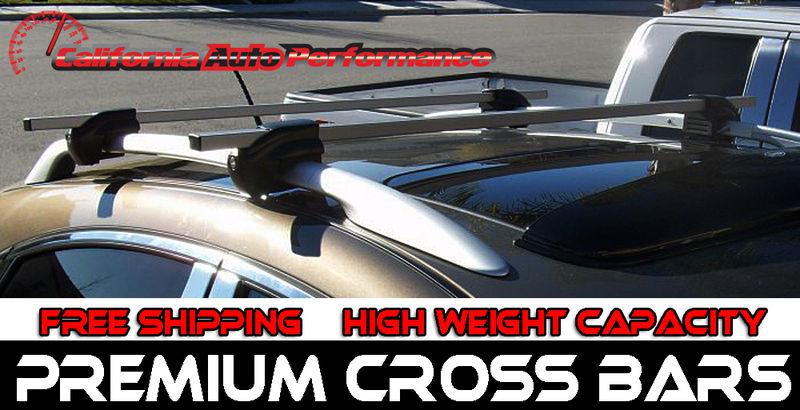 2003-2010 lexus rx premium roof rack crossbars with locks- silver