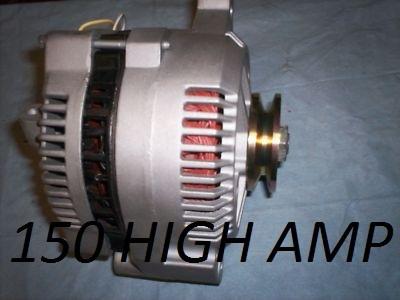 Ford mustang one wire 3g large case alternator 66 68 69 70 71 90 92 93 high amp