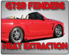 2010-2012 ford mustang gtsr front fenders"duro flexi" 100% original genuine part