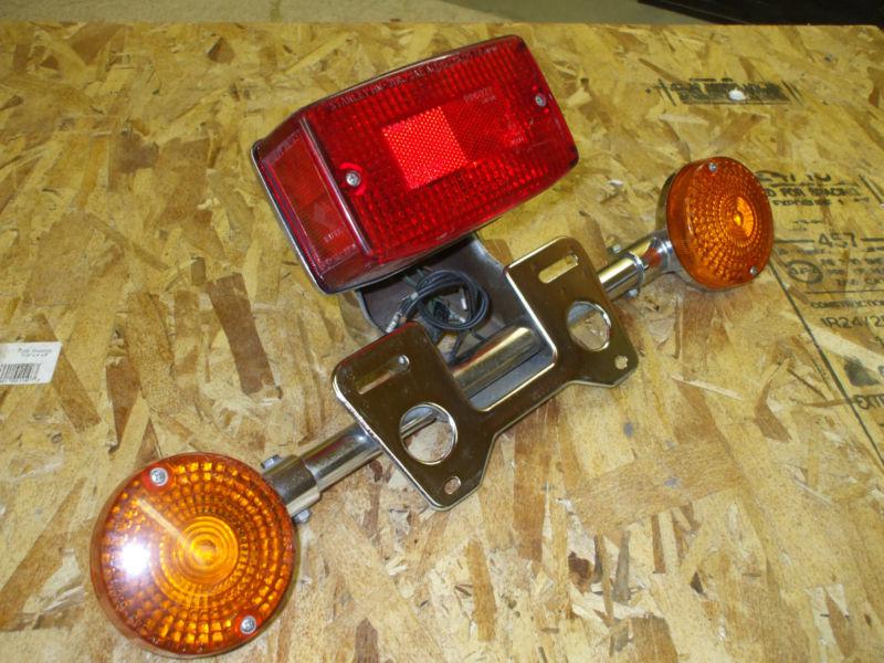 1981 honda cb750 c tail light turn signal assembly complete and nice!!!