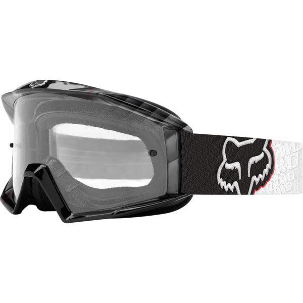 Dark grey fox racing main mx chad reed signature series goggles