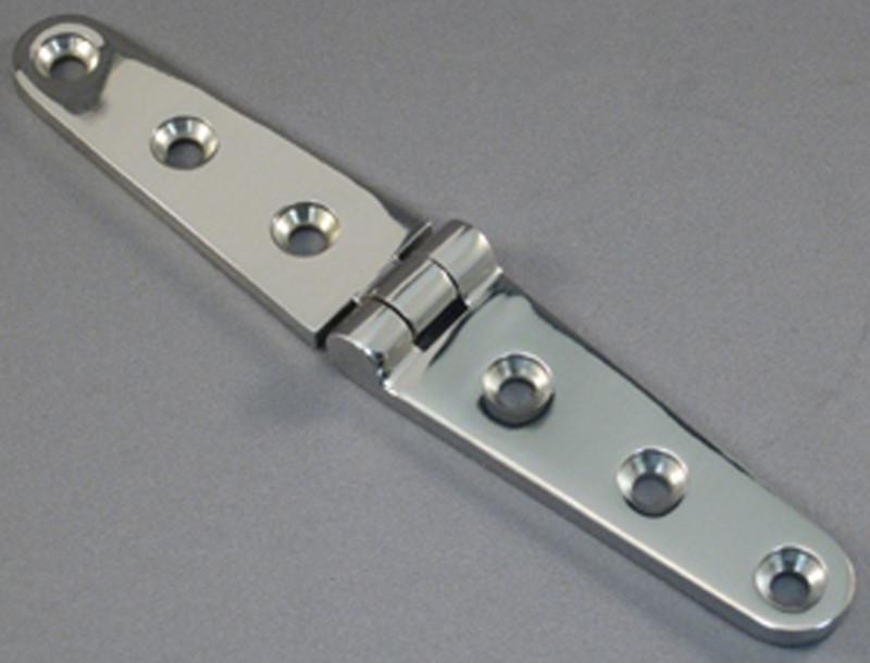 Marpac stainless steel strap hinges 1" x 6" (pair)