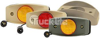 Trucklite part # 07407 turn signal light lamp kit trl-07407 orange truck-lite