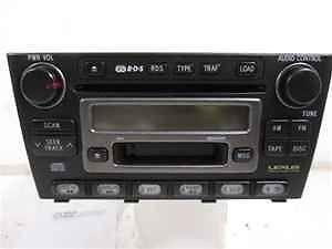 01 lexus is300 cassette cd player radio 16819 oem lkq