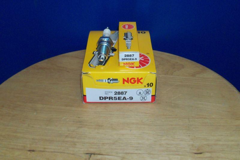 10 pack of ngk dpr5ea-9 spark plugs 2887 nib
