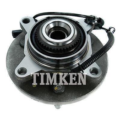Two (2) timken sp550207 wheel hub and bearing assembly front ford lincoln