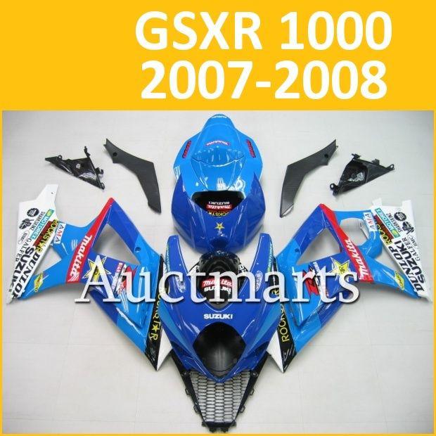 Fit suzuki 07 08 gsxr 1000 gsx-r 2007 2008 fairing bodywork plastics k7 b13 i15