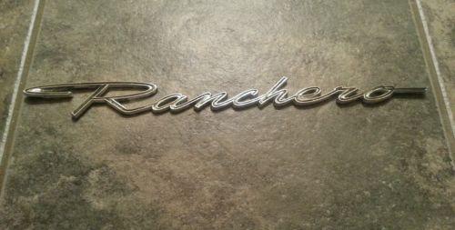 1966 67 68 69 70 71 72 ford ranchero emblem