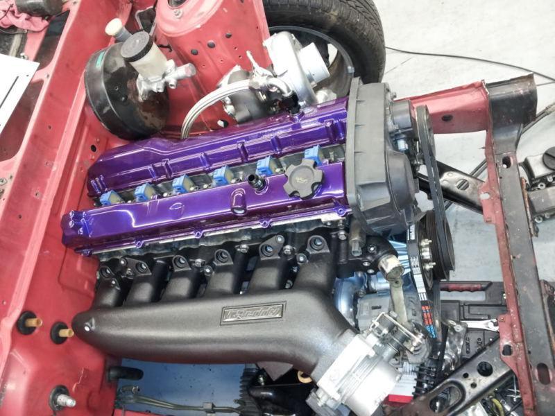 Nissan rb25det neo skyline engine long block with many extras 240sx swap