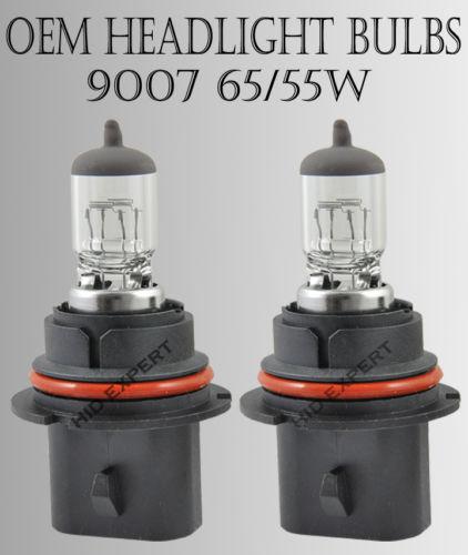 9007-hb5 dot 65/55w hi/lo stock factory clear halogen light bulbs free ship a8